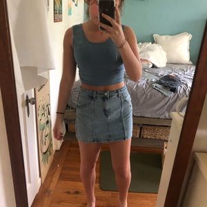Super cute pacsun denim skirt